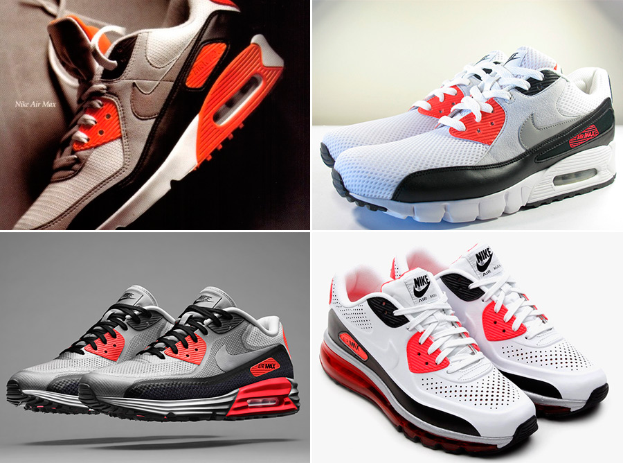 Nike Air Max 90 Infared Variations 00