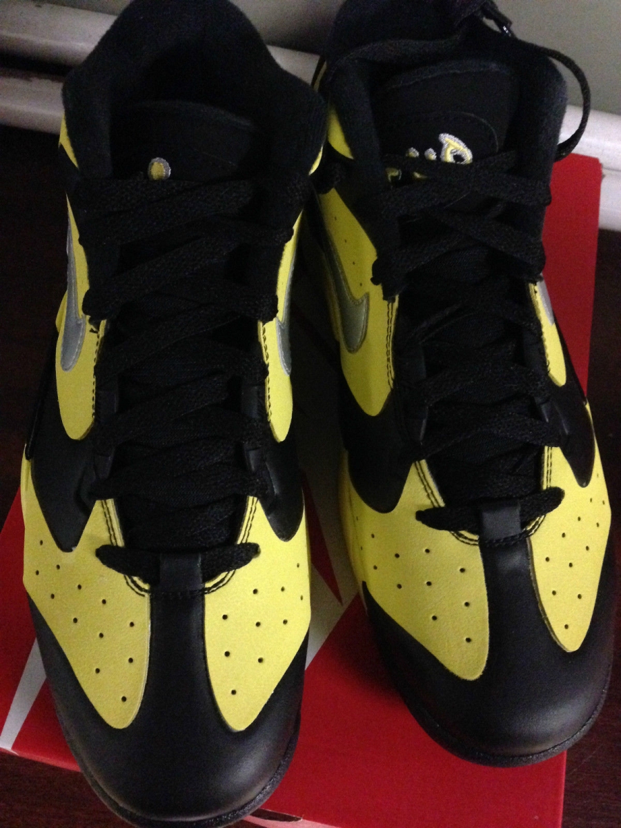 Nike Air Up 14 Black Metallic Silver Yellow Strike 04