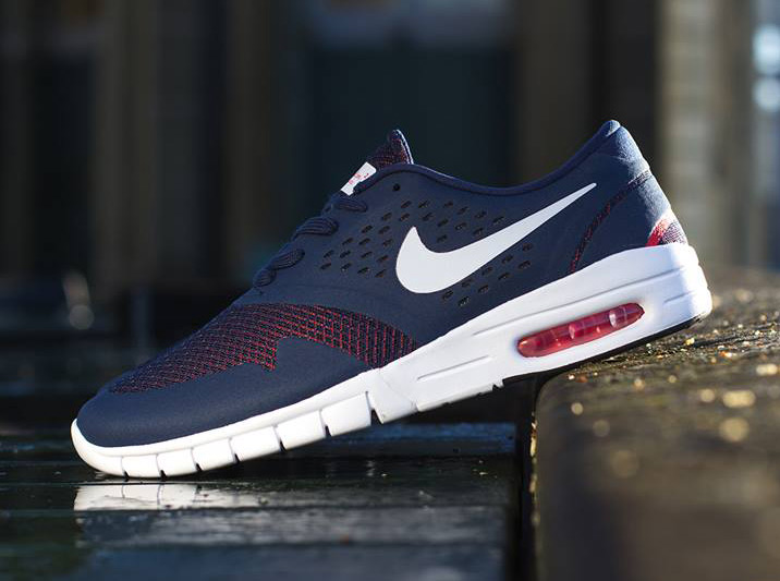 Nike Eric Koston 2 Max - Midnight Navy - White - Light Crimson