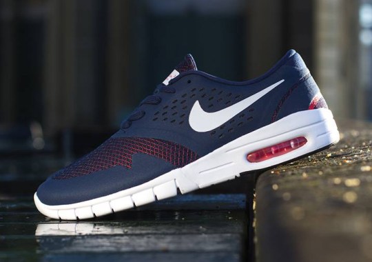 Nike Eric Koston 2 Max – Midnight Navy – White – Light Crimson