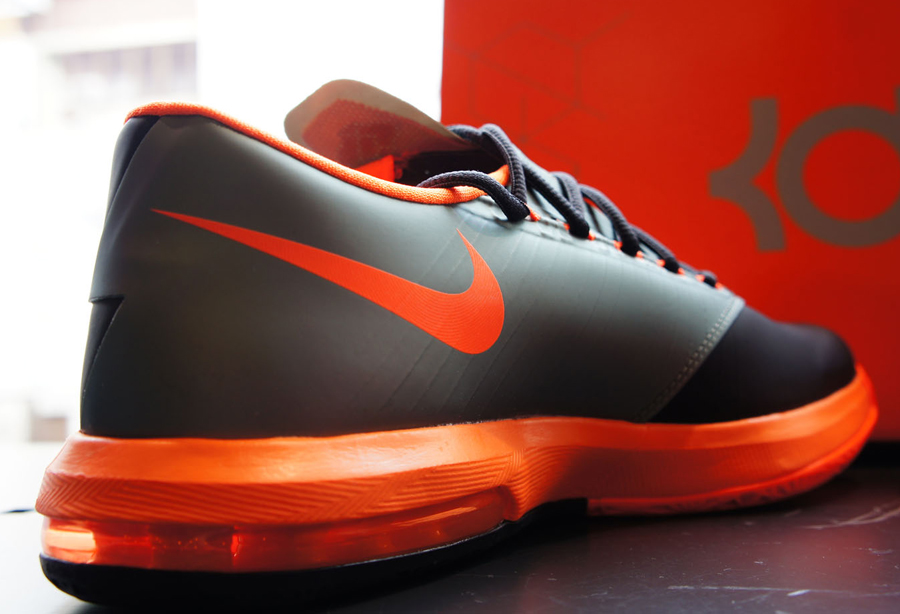 Nike Kd 6 Anthracite Total Orange Team Orange Mica Grey 3