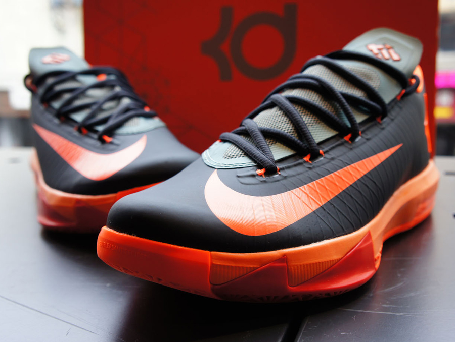 Nike Kd 6 Anthracite Total Orange Team Orange Mica Grey