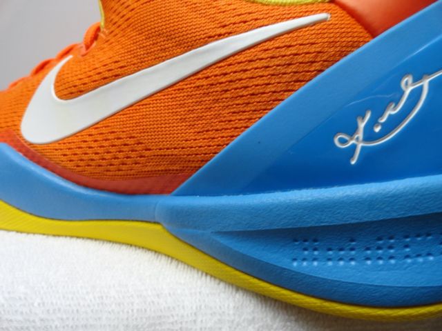 Nike Kobe 8 Unreleased Orange Yellow Blue Pe 02