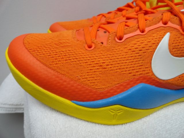 Nike Kobe 8 Unreleased Orange Yellow Blue Pe 03