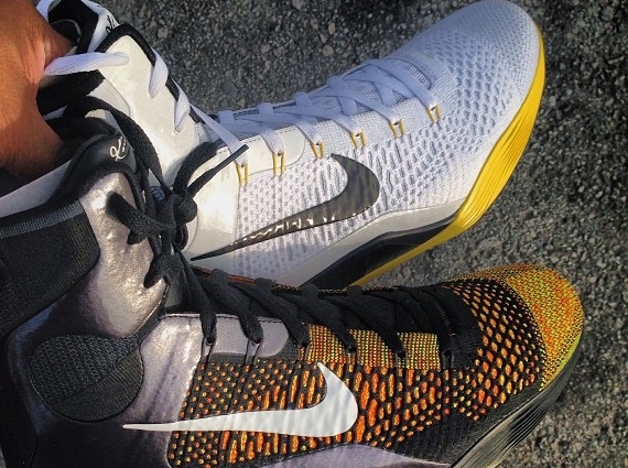 Nike Kobe 9 Elite – White – Yellow – Black