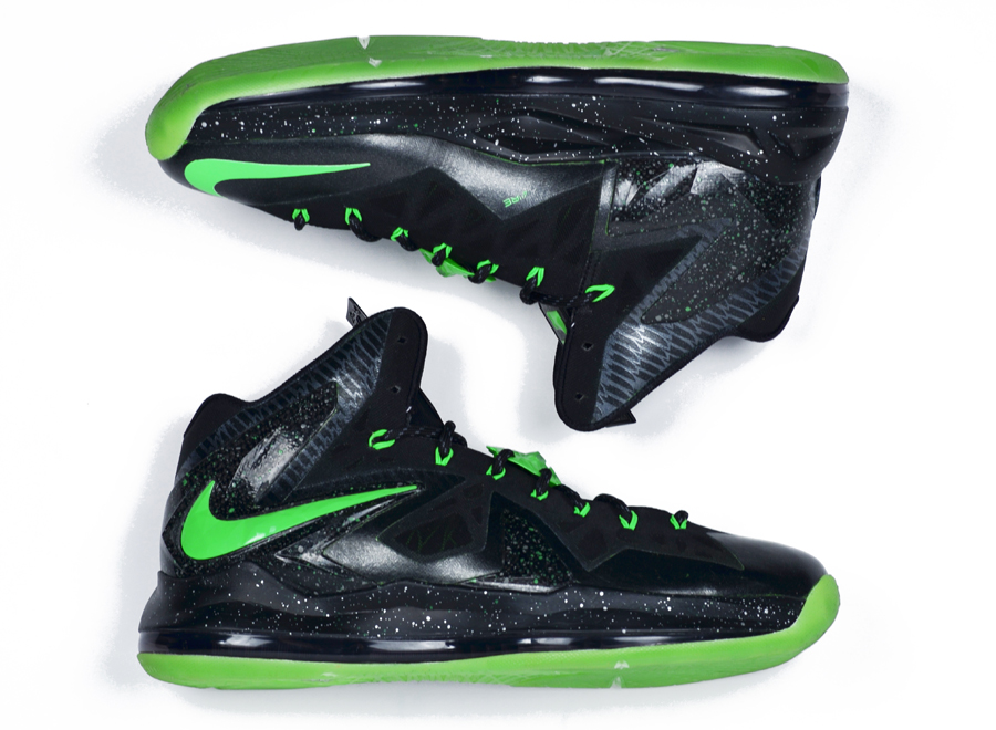 Nike Lebron 10 Elite Oregon Ducks Custom 2