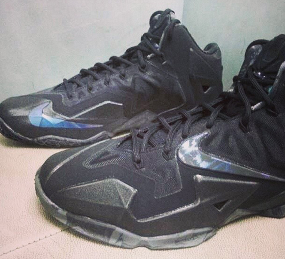 Nike Lebron 11 Black Navy 3