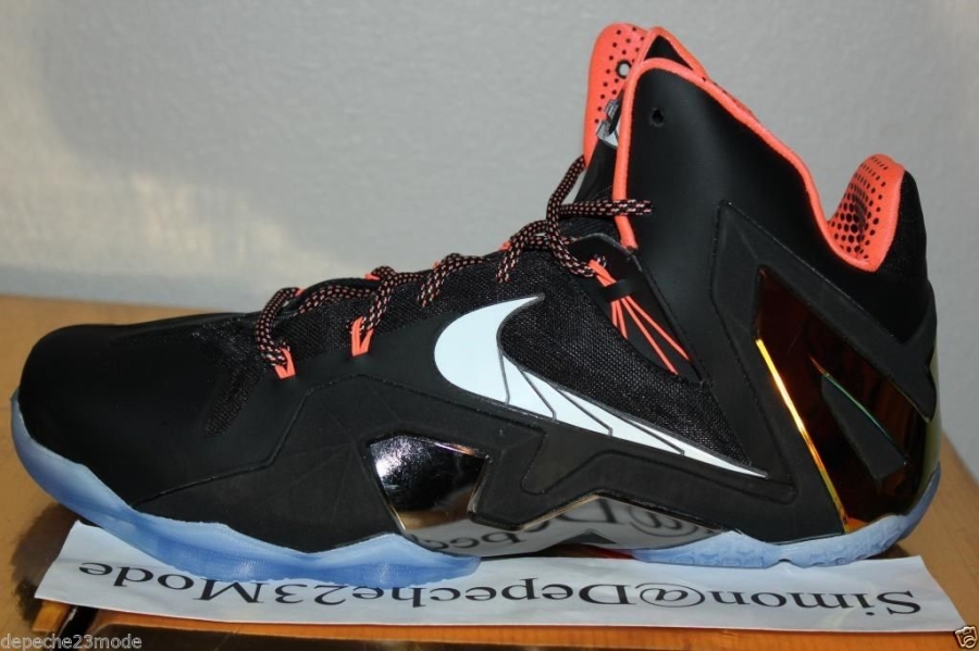 Nike Lebron 11 Elite Black Mango 03