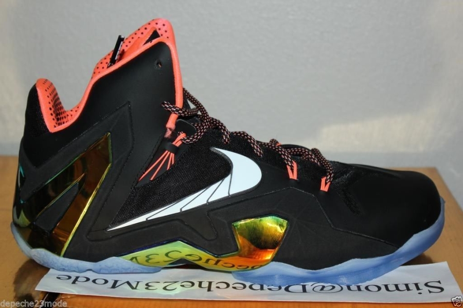 Nike Lebron 11 Elite Black Mango 07