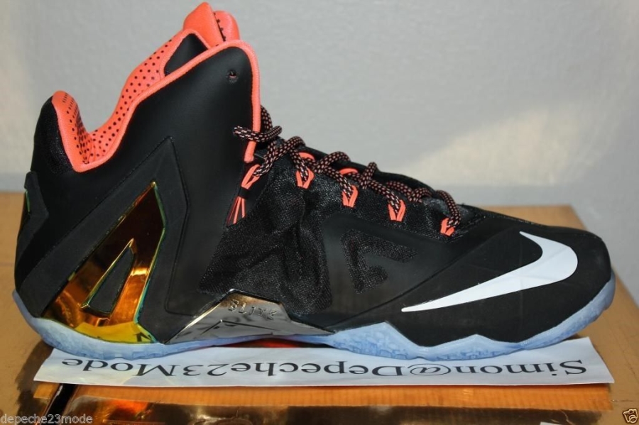 Nike Lebron 11 Elite Black Mango 08