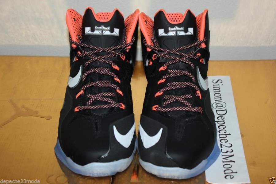 Nike Lebron 11 Elite Black Mango 10