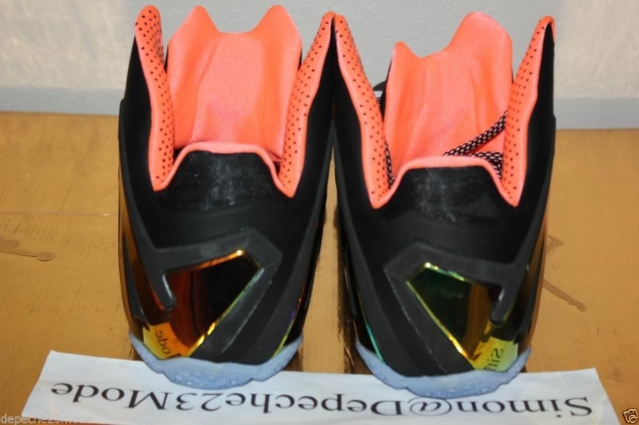 Nike Lebron 11 Elite Black Mango 12