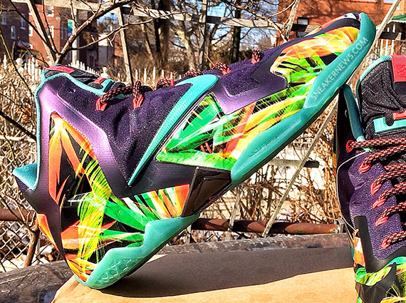 Nike LeBron 11 "Floral" Sample