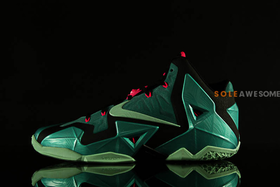 Nike Lebron 11 Green Pink 2