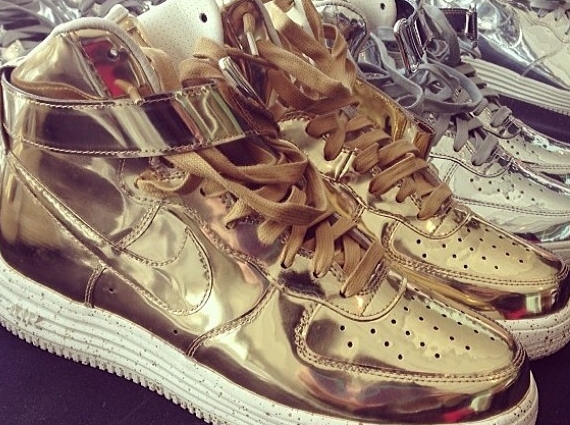 Nike Lunar Force 1 High Liquid Metal Pack