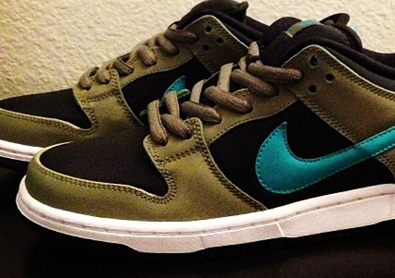 Nike SB Dunk Low – Tan – Black – Teal