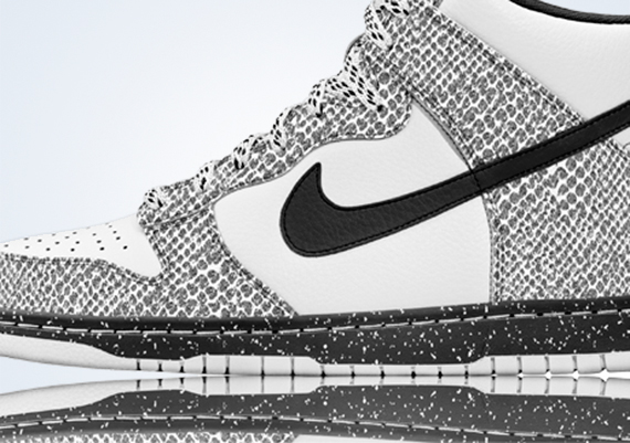 NIKEiD Dunk High - Snakeskin and Speckle Options