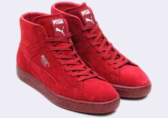 Puma Suede Mid Classic “Pomegranate”