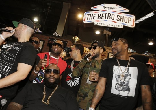 Reebok Classic “Retro Shop” @ Agenda Featuring Swizz Beatz, Rick Ross, and Cam’ron