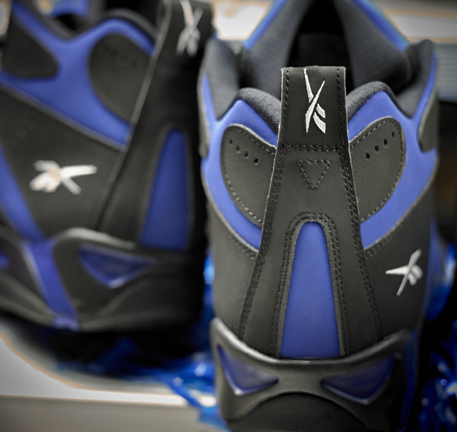 Reebok Kamikaze 1 Black Blue White 10