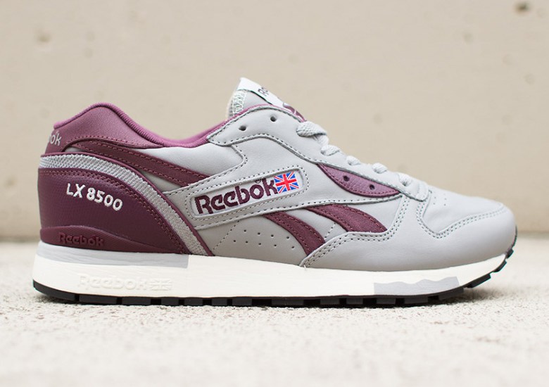 Reebok LX 8500 – Grey – Burgundy