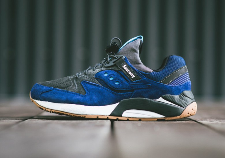 Saucony Grid 9000 – Navy – Black – Gum