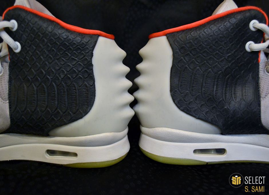 Sn Select Nike Air Yeezy 2 Sample Platinum Black 10