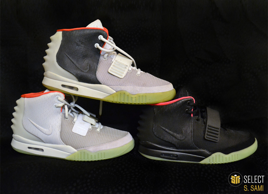 Sn Select Nike Air Yeezy 2 Sample Platinum Black 16