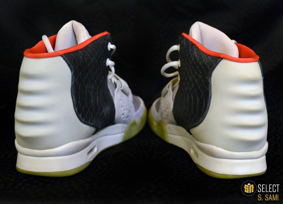 Sn Select Nike Air Yeezy 2 Sample Platinum Black 4