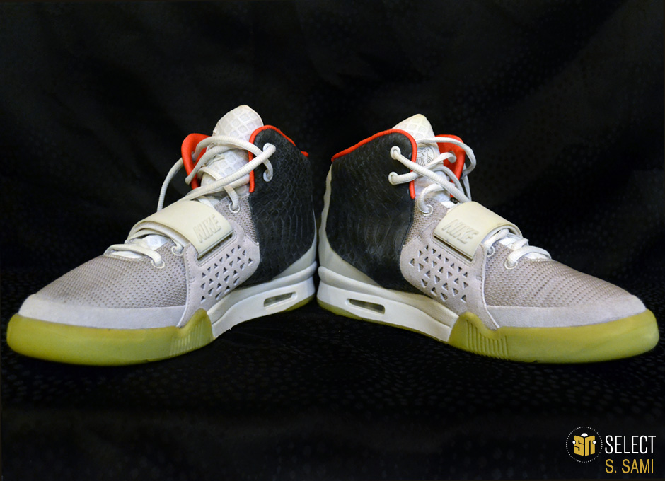 Sn Select Nike Air Yeezy 2 Sample Platinum Black 5