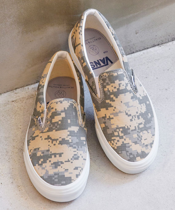 United Arrows Vans Digi Camo Pack 02