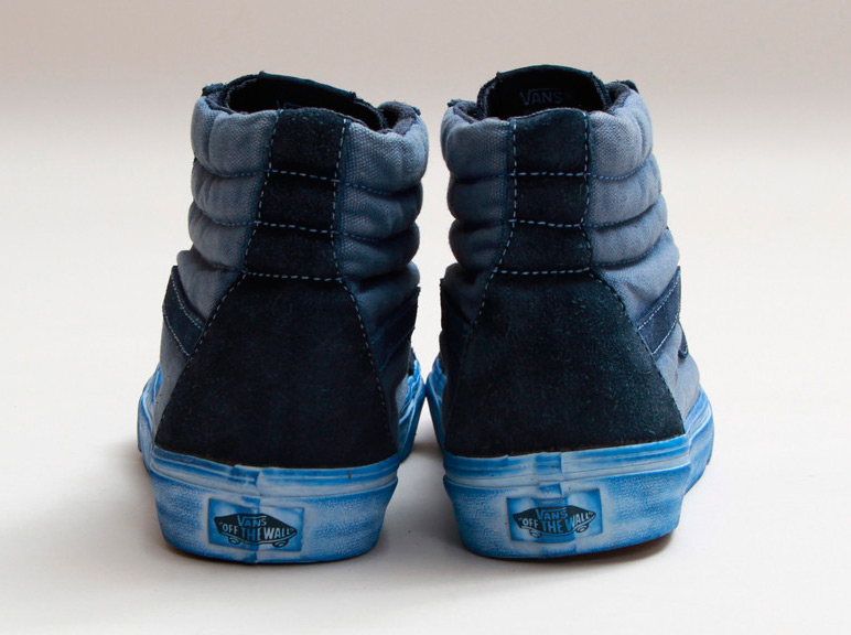 Vans Sk8 Hi Reissue Over Washed Blue 03