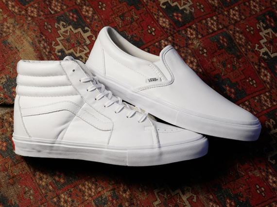 Vans Vault “All White Basics” Pack