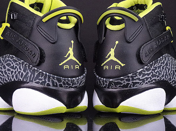 Venom Green Jordan 6 Rings 4