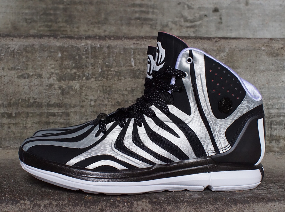 adidas D Rose 4.5 - Black - Silver