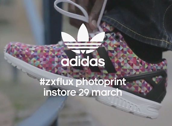 Adidas Photo Print Zx Flux