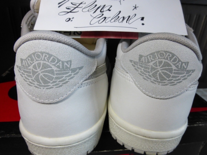 Air Jordan 1 Low White Grey Original 1985 04