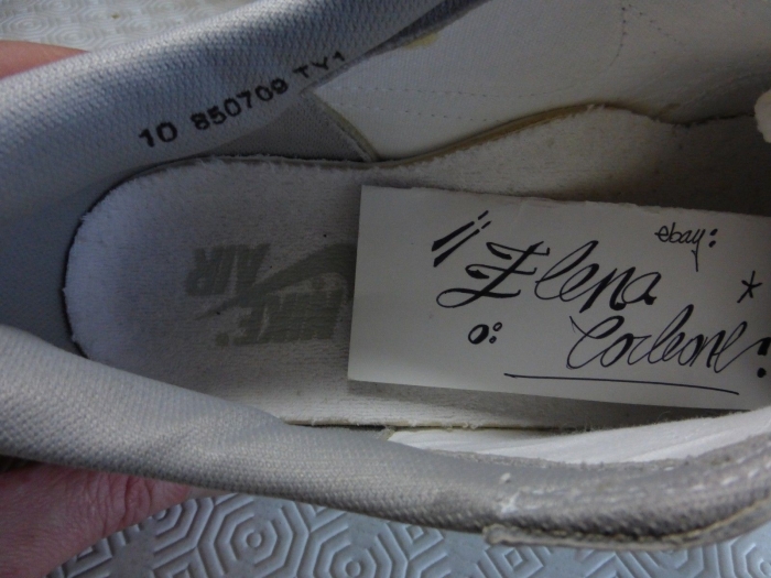 Air Jordan 1 Low White Grey Original 1985 09