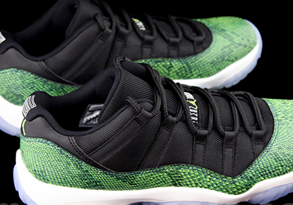 Air Jordan 11 Low Green Snake Release Date