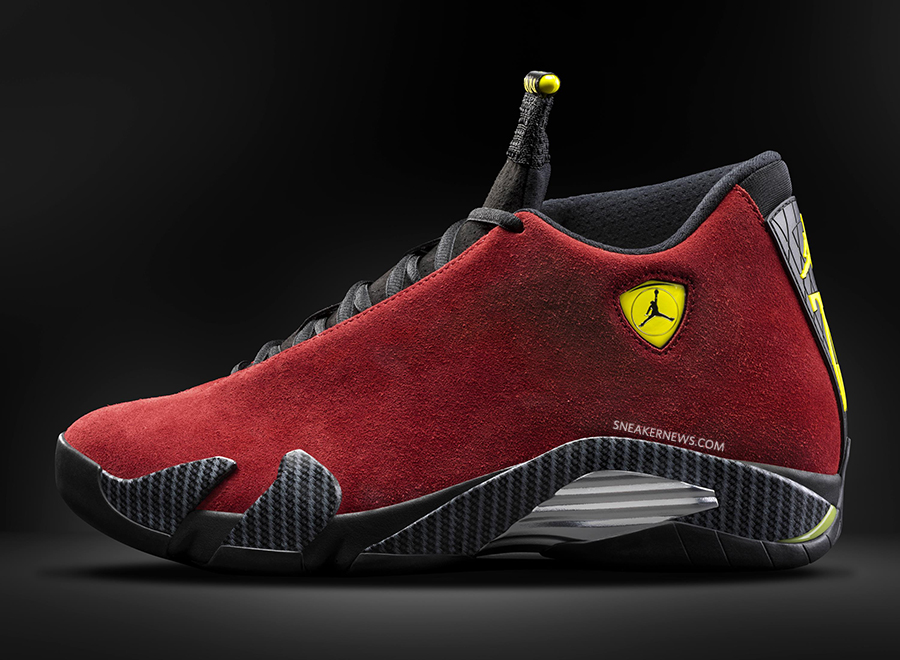 Air Jordan 14 "Red Suede"