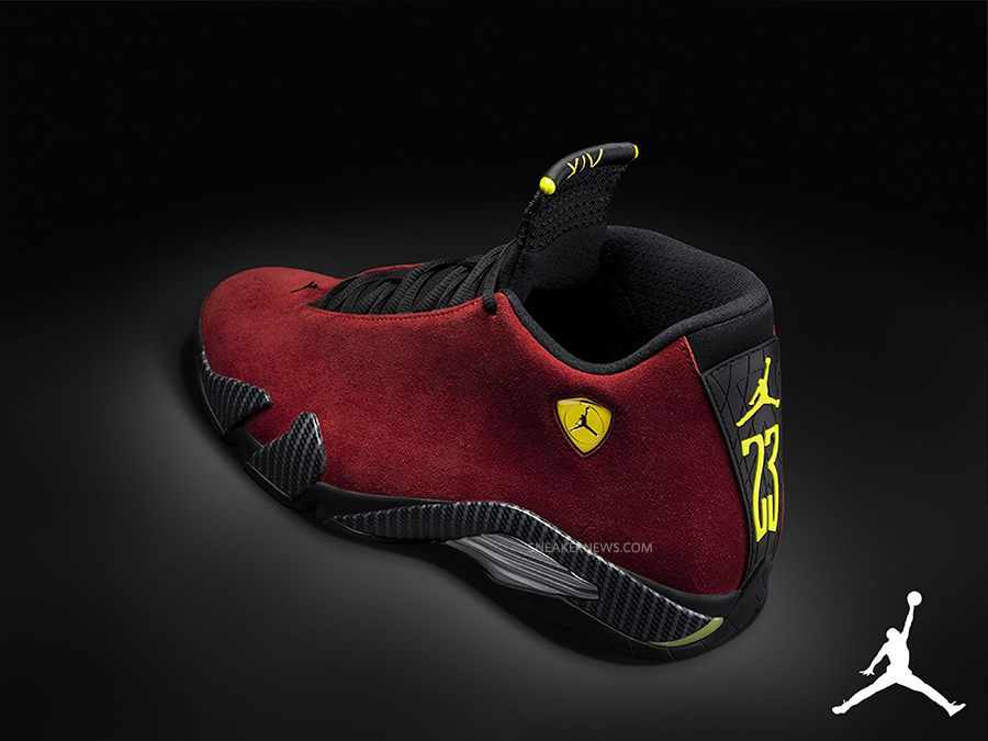 Air Jordan 14 Red Suede Fall 2014 1