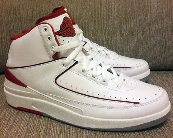 Air Jordan 2 White Red 2014