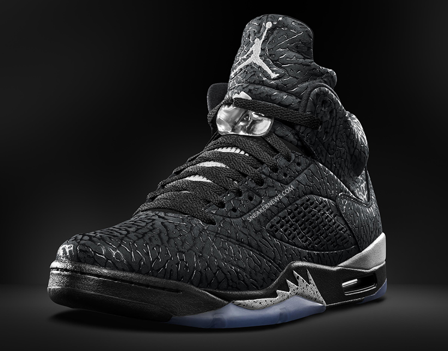 Air Jordan 3lab5 Black Grey Metallic 1