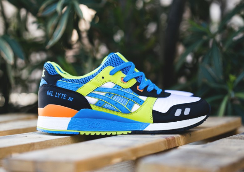 Asics Gel Lyte III – Navy – Neon – Blue