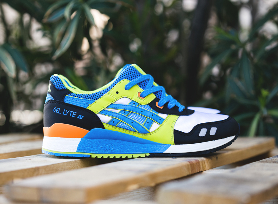 Asics Gel Lyte Iii Navy Neon 01