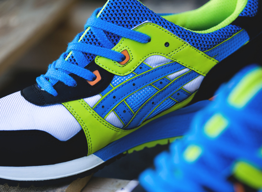 Asics Gel Lyte Iii Navy Neon 2