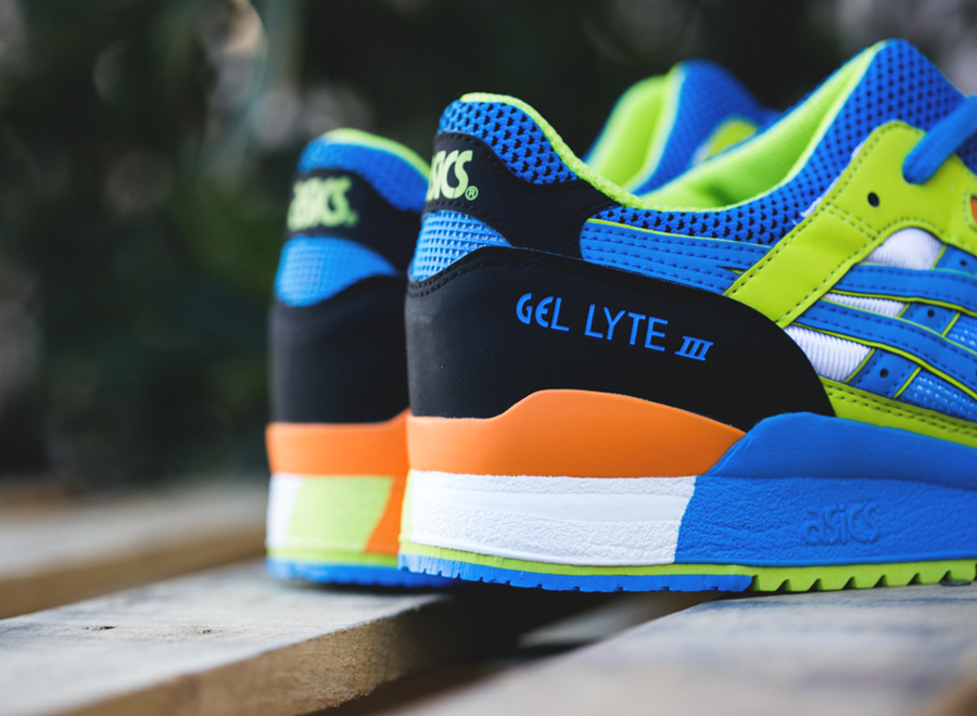 Asics Gel Lyte Iii Navy Neon 3