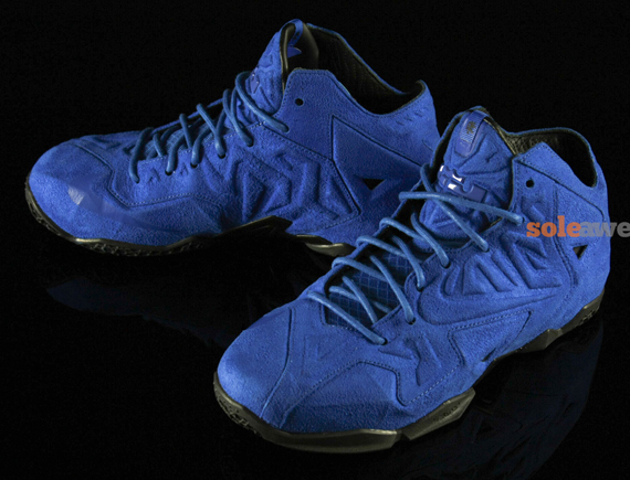 Blue Suede Lebron 11 Ext 1