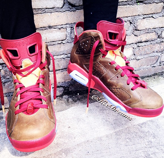 Cigar Air Jordan 6s