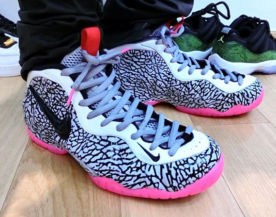 Elephant Print Hits the Nike Air Foamposite